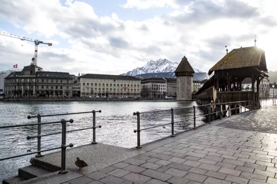 kapellbrücke luzern coronavirus