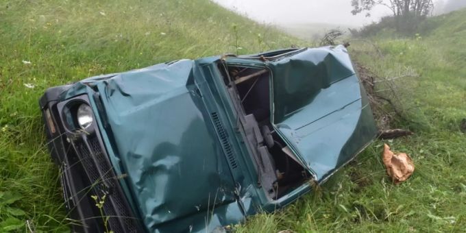 In Seewis GR ist ein 84-Jähriger bei einem Selbstunfall verstorben. Geländewagen