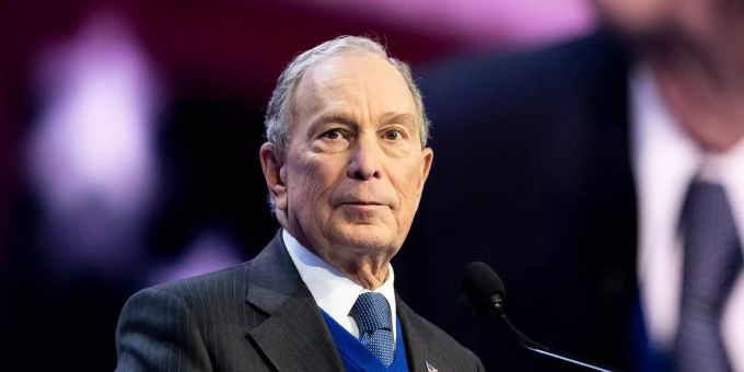 Mike Bloomberg, ehemaliger demokratischer Bewerber um die Präsidentschaftskandidatur und ehemaliger Bürgermeister von New York City, spricht auf der Konferenz des «The American Israel Public Affairs Committee» (AIPAC). Michael Bloomberg