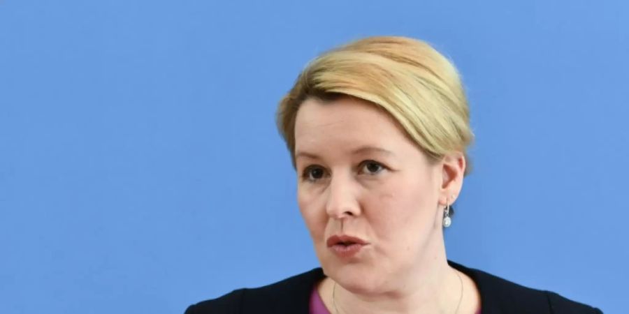 Familienministerin Franziska Giffey (SPD)