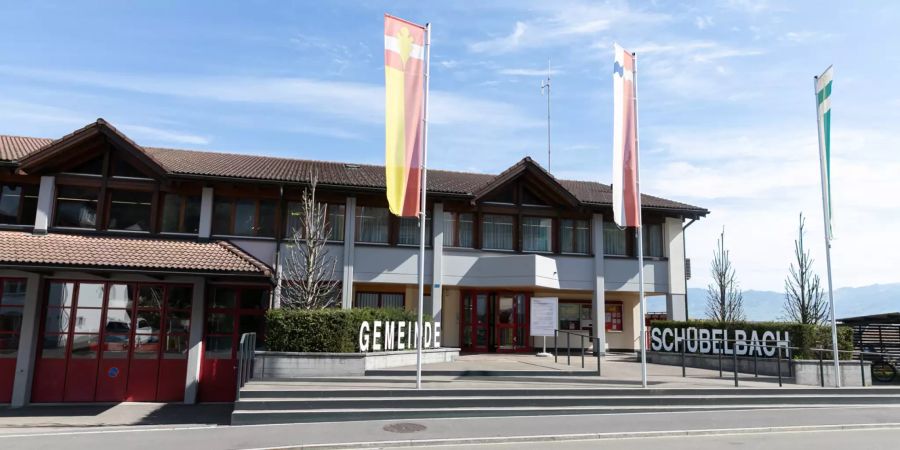 Die Gemeinde Schübelbach bei Siebnen.