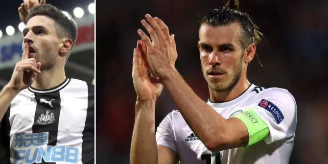 Gareth Bale Fabian Schär