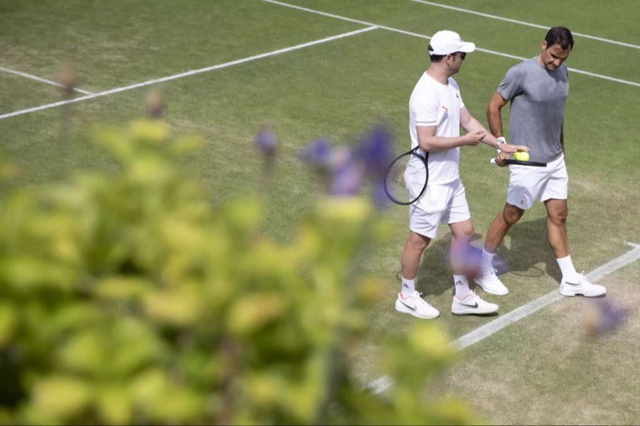 Severin Lüthi ist seit vielen Jahren treuer Begleiter von Roger Federer.