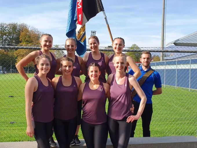 Team Aerobic an den Schweizermeisterschaften in Zuchwil 2019. Team Aerobic DTV Oberkulm
