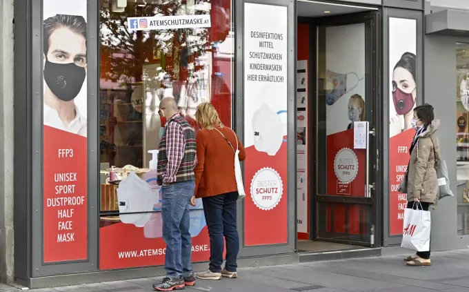 Grosse Läden öffnen in Österreich wieder – Andrang bleibt meist aus