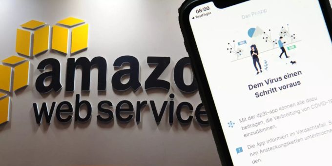 Liest Bezos mit? - Daten der Corona-App werden bei Amazon gespeichert
