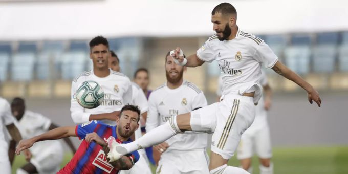 Real Madrid gewinnt zum Neustart in Spanien gegen Eibar. Real Madrid