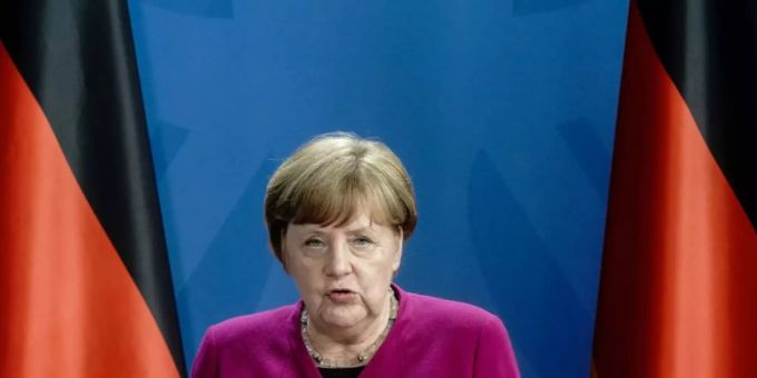 Kanzlerin Merkel am 18. Mai Kanzlerin Merkel am 18. Mai