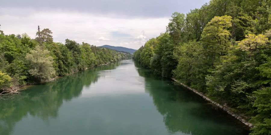 Die Aare bei Rupperswil.