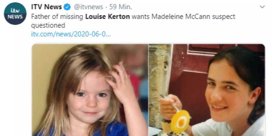 Maddia McCann Louise Kerton