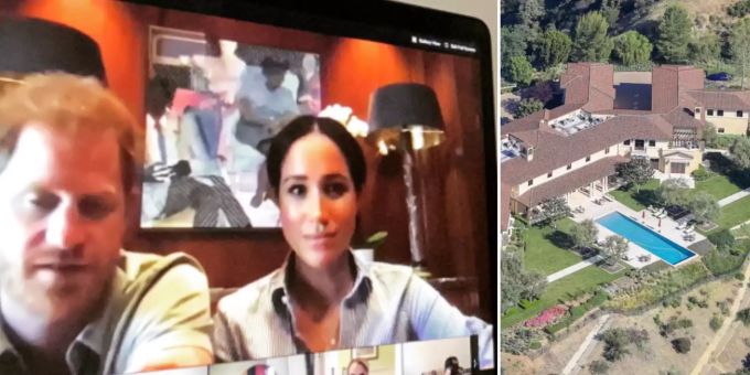 Überraschung! - Harry und Meghan melden sich aus ihrer 18-Mio.-Villa