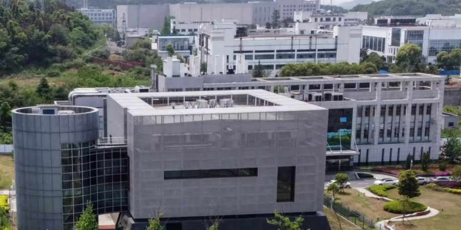 Luftaufnahme des Instituts für Virologie in Wuhan