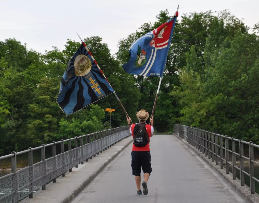 STV Biberstein Fahne