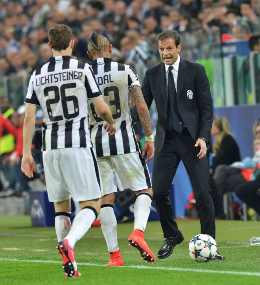 Arturo Vidal kennt sowohl Massimiliano Allegri...