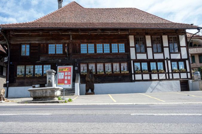 Der über die Kantonsgrenzen hinaus bekannte Bären in Münsingen.