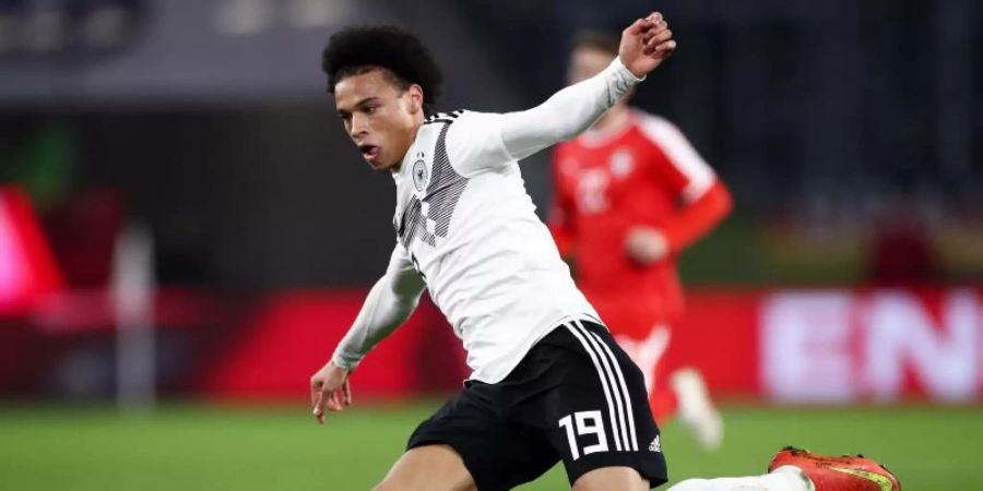 Leroy Sané steht vor einem Wechsel zum FC Bayern München. Foto: Christian Charisius/dpa