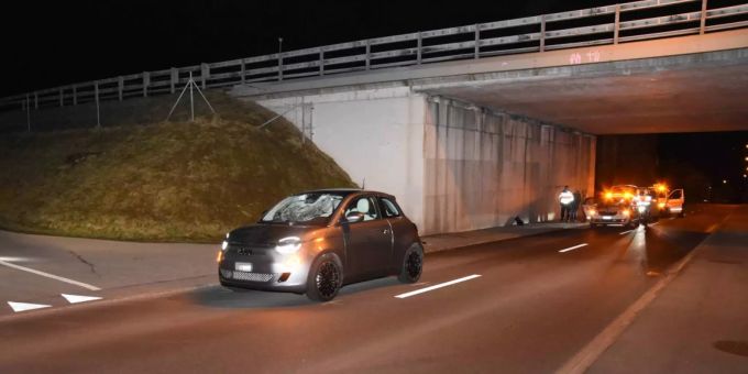 Unfall in Gossau.