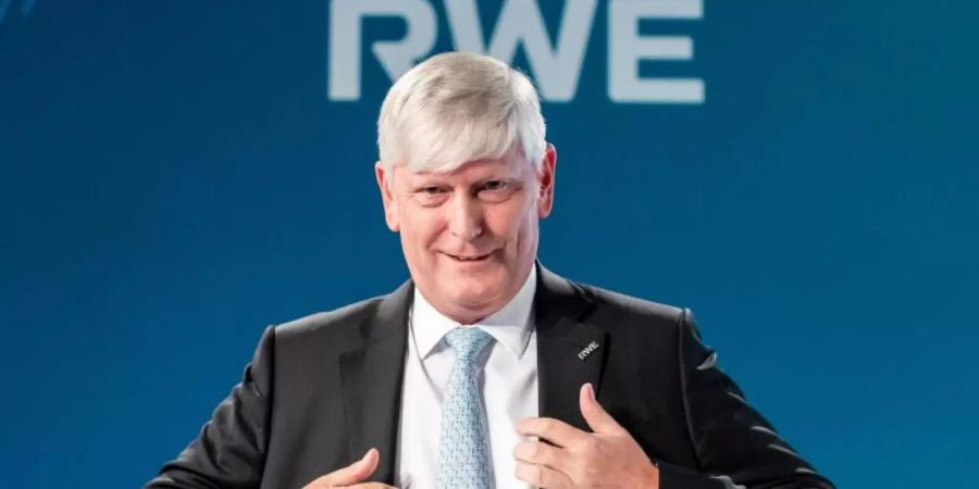 Rolf Martin Schmitz, Vorstandsvorsitzender von RWE. Foto: Marcel Kusch/dpa