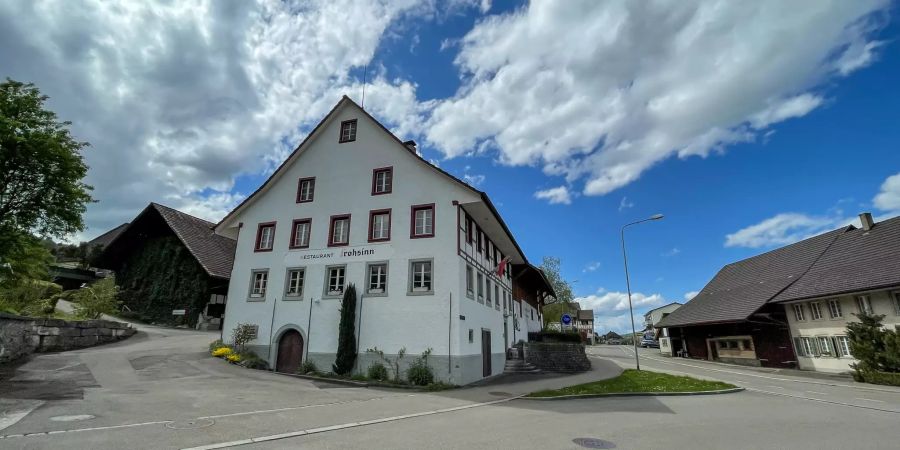 Das Restaurant Frohsinn in Dänikon.