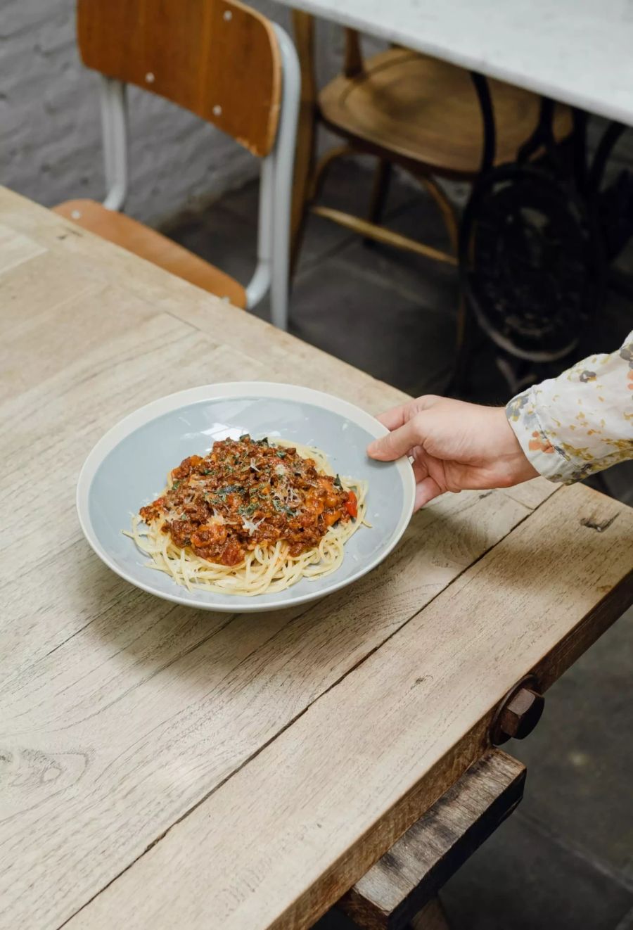 Teller Spaghetti