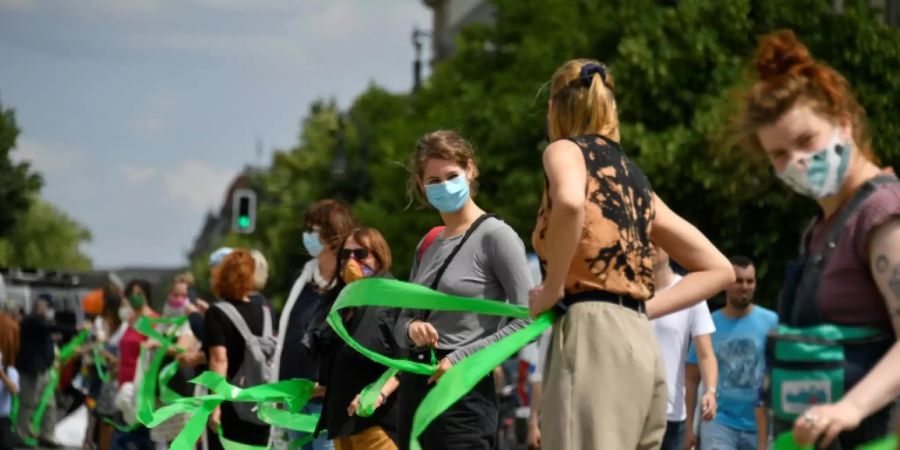 Frühere «Unteilbar»-Demonstration in Berlin