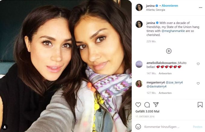 Meghan und Janina Gavankar. janina