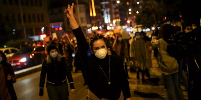 Internationaler Frauentag - Proteste in der Türkei