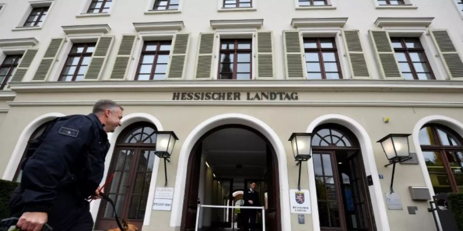 Hessischer Landtag in Wiesbaden