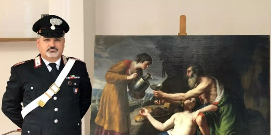 In Italien gefundenes Poussin-Gemälde