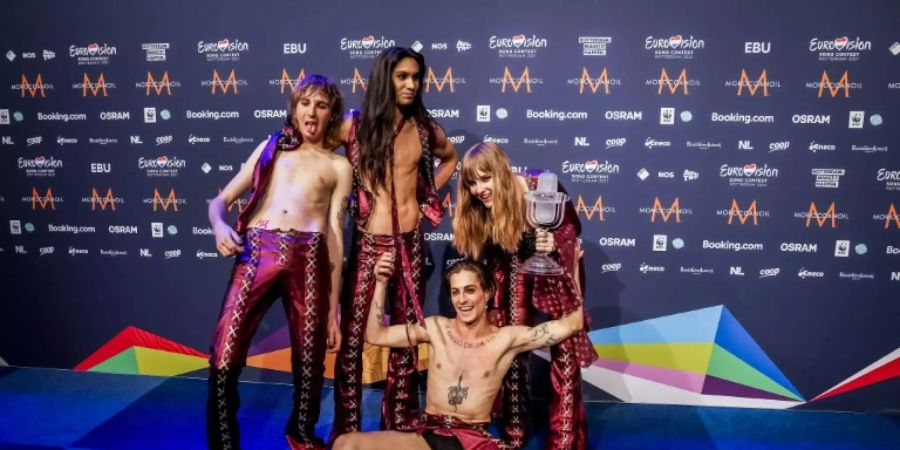 ESC-Gewinner Maneskin wird in ganz Europa gehört