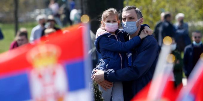 Mehrere tausend Serben haben am Samstag in Belgrad für den Umweltschutz demonstriert. Belgrad Umweltschutz