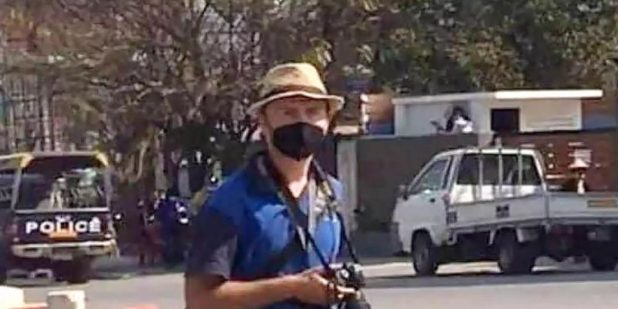 Robert Bociaga, ein polnischer Journalist, der für die Deutsche Presse-Agentur in Myanmar tätig war, ist freigelassen worden (Archiv). Foto: --/facebook screenshot/dpa