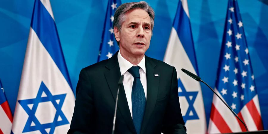 US-Aussenminister Blinken in Israel