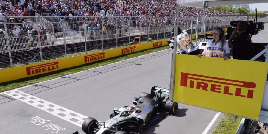 Das Formel-1-Rennen in Kanada wurde erneut abgesagt. Den letzten Grand Prix in Montreal gewann Lewis Hamilton. Foto: Paul Chiasson/The Canadian Press/AP/dpa