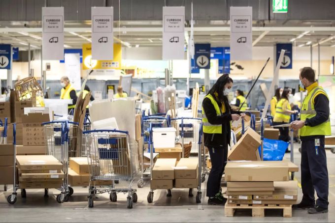 Ikea verzeichnet trotz Lockdown einen Umsatzanstieg. Ikea