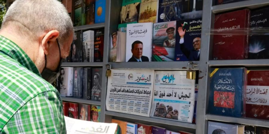 Zeitungsstand in Amman