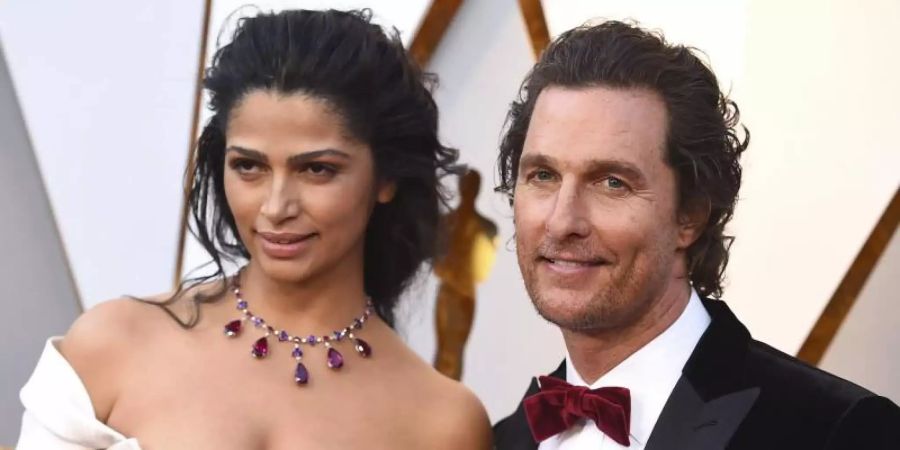 Matthew McConaughey und Camila Alves sind seit 2012 miteinander verheiratet. Foto: Jordan Strauss/Invision/AP/dpa