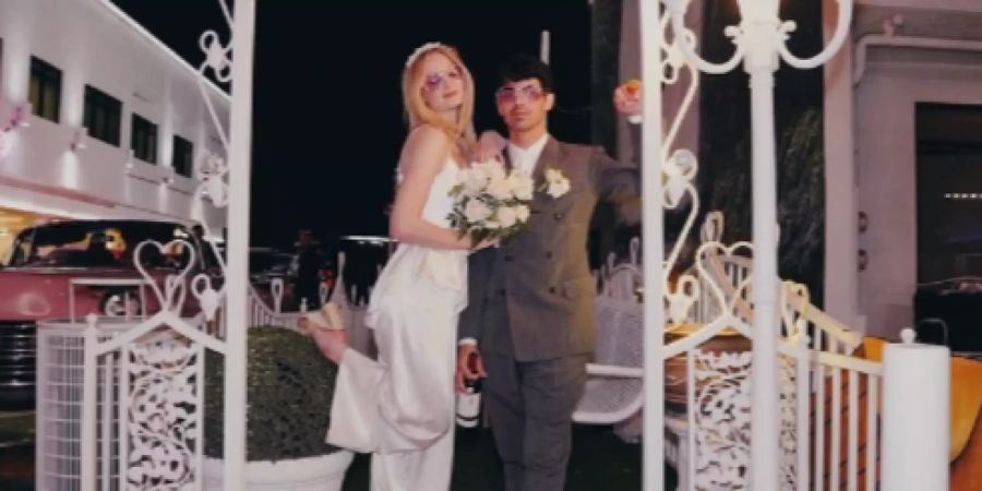 Sophie Turner und Joe Jonas bei ihrer Hochzeit 2019.