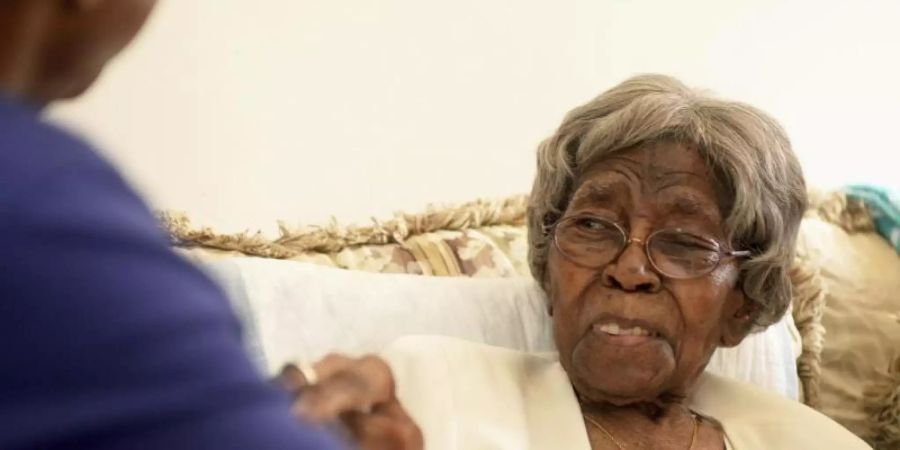 Hester McCardell Ford starb im Alter von mindestens 115 Jahren in ihrem Haus im US-Bundesstaat North Carolina. Foto: Diedra Laird/The Charlotte Observer/AP/dpa/Archiv