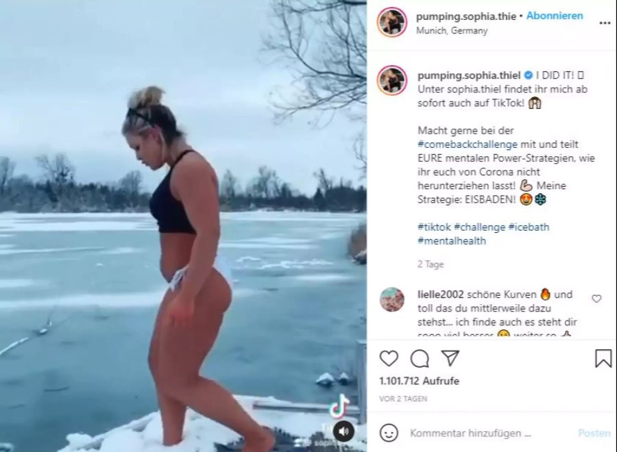 Sophia Thiel Kurven Fitness
