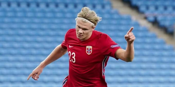 Erling Haaland und seine norwegische Nationalmannschaft bestreiten ihr WM-Qualifikationsspiel gegen die Türkei in Spanien. Foto: Stian Lysberg Solum/NTB scanpix/dpa Erling Haaland und seine norwegische Nationalmannschaft bestreiten ihr WM-Qualifikationsspiel gegen die Türkei in Spanien. Foto: Stian Lysberg Solum/NTB scanpix/dpa