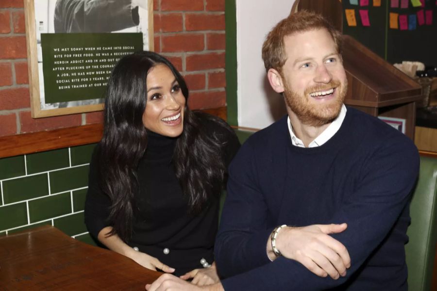 Meghan Markle und Harry feierten in Montecito.