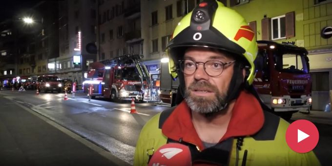 In Luzern LU - Ladenlokal brennt – keine Verletzten