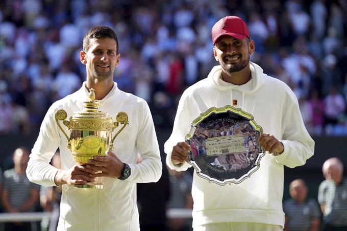 Novak Djokovic und Nick Kyrgios sind neue Freunde geworden. djokovic