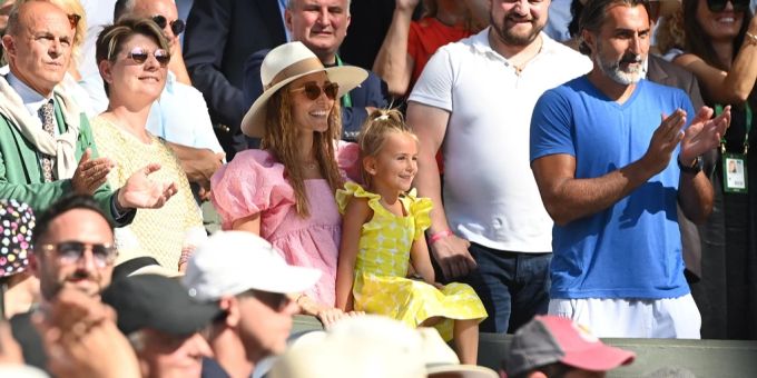 Wimbledon-Triumph - Jelena und Tochter Tara (4) feiern Papa Novak