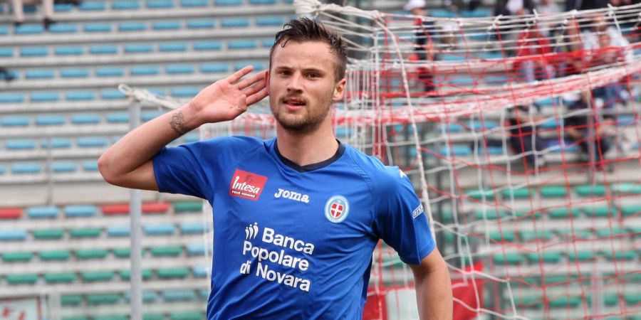 In der Serie B für Novara traf Seferovic zehn Mal in 18 Partien.