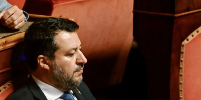 Lega-Chef Matteo Salvini Lega-Chef Matteo Salvini