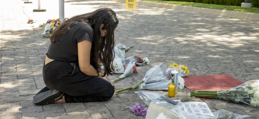 Am Dienstag, 24. Mai, erschoss ein 18-Jähriger hier 19 Kinder und zwei Lehrerinnen.