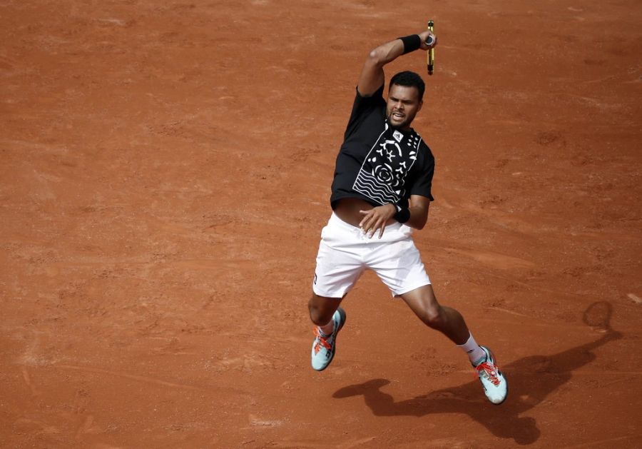 Jo-Wilfried Tsonga spielt an den French Open am Dienstag sein letztes Karrierematch.