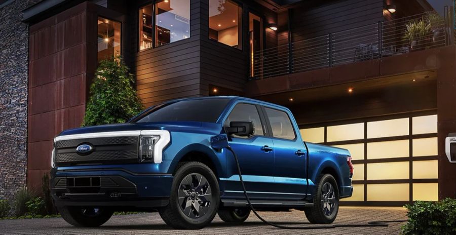 Der F-150 Lightning ist der erste Elektro-Pick-Up der in die Massenproduktion übergeht